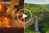 Amazon rainforest fires spread ghostly smoke